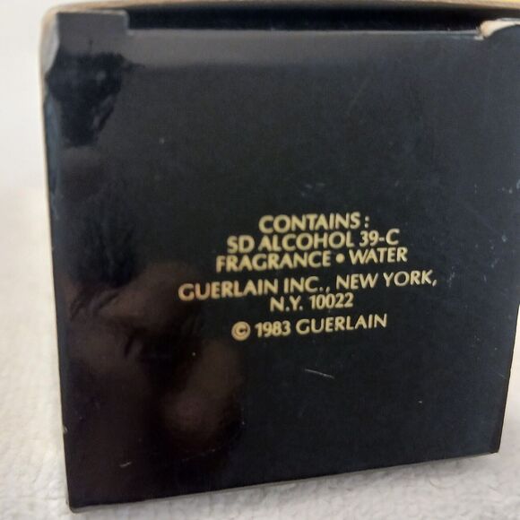 VNT 1983 Guerlain Shalimar Bottle w Box Spray Cologne 2.5 OZ 75 ml Full Collect - Picture 15 of 15